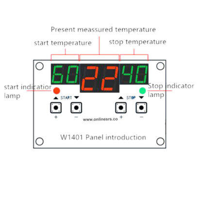 Temperature controller onlinesrs 6